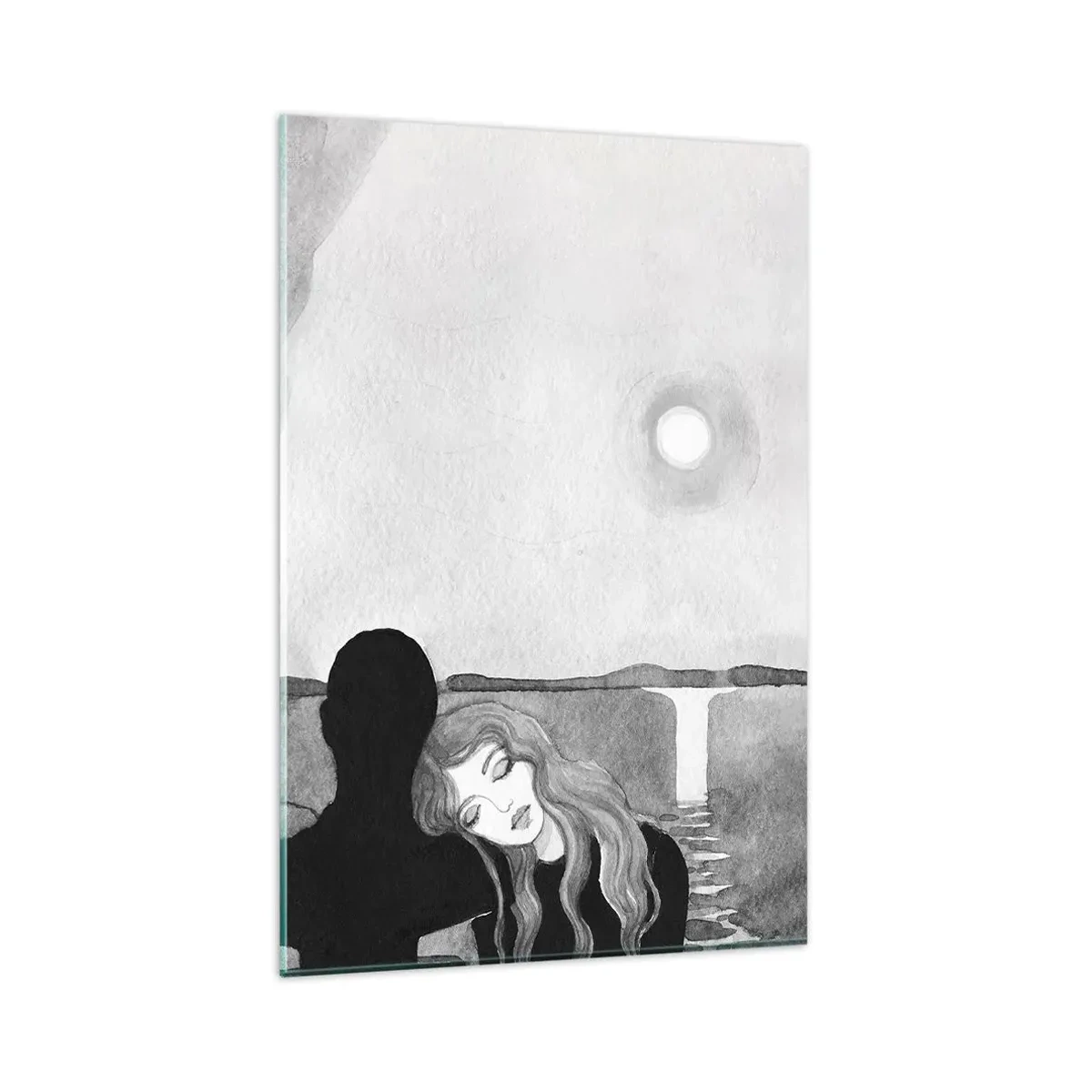 Impression sur verre - Image sur verre - Toujours un secret - 80x120 cm