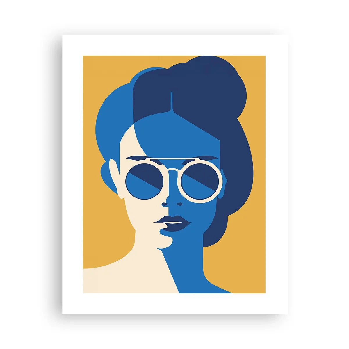 Affiche - Poster - Look de vacances - 40x50 cm