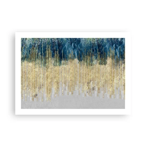 Affiche - Poster - Bordure dorée - 70x50 cm