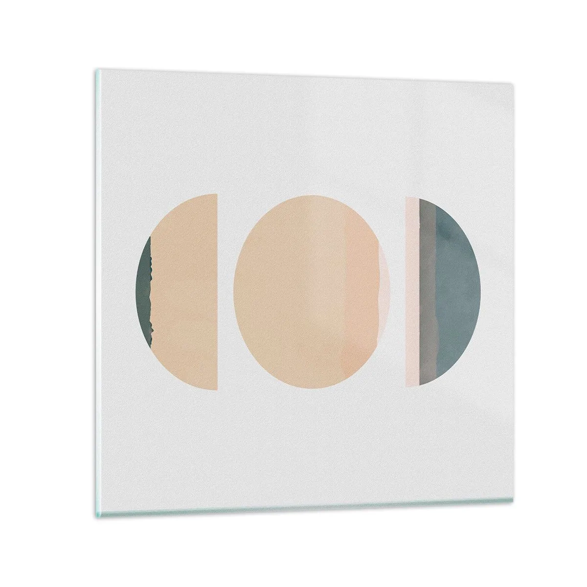 Impression sur verre - Image sur verre - Cercles après cercles - 60x60 cm