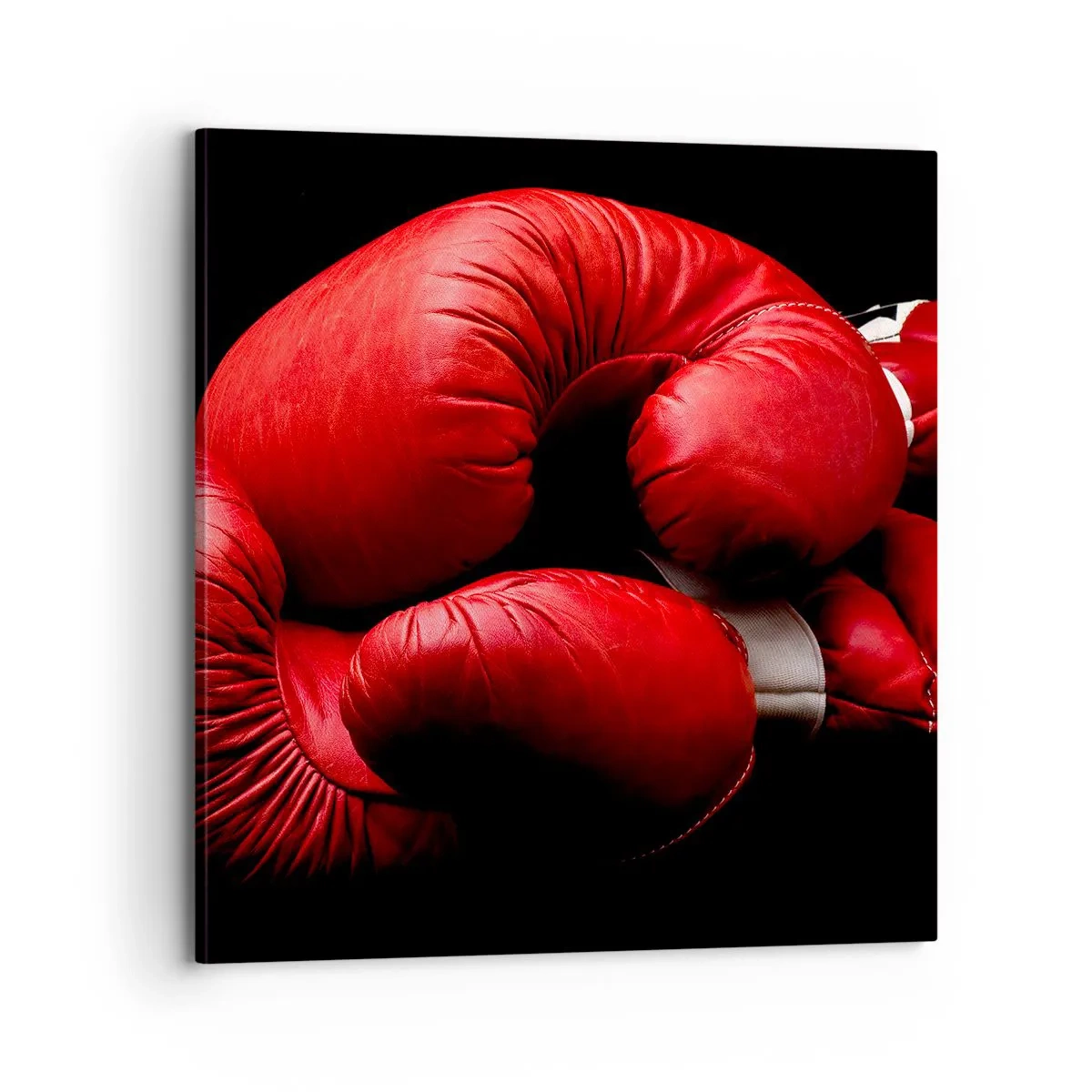 Impression sur toile - Image sur toile - Les émotions du combat sont derrière nous - 70x70 cm