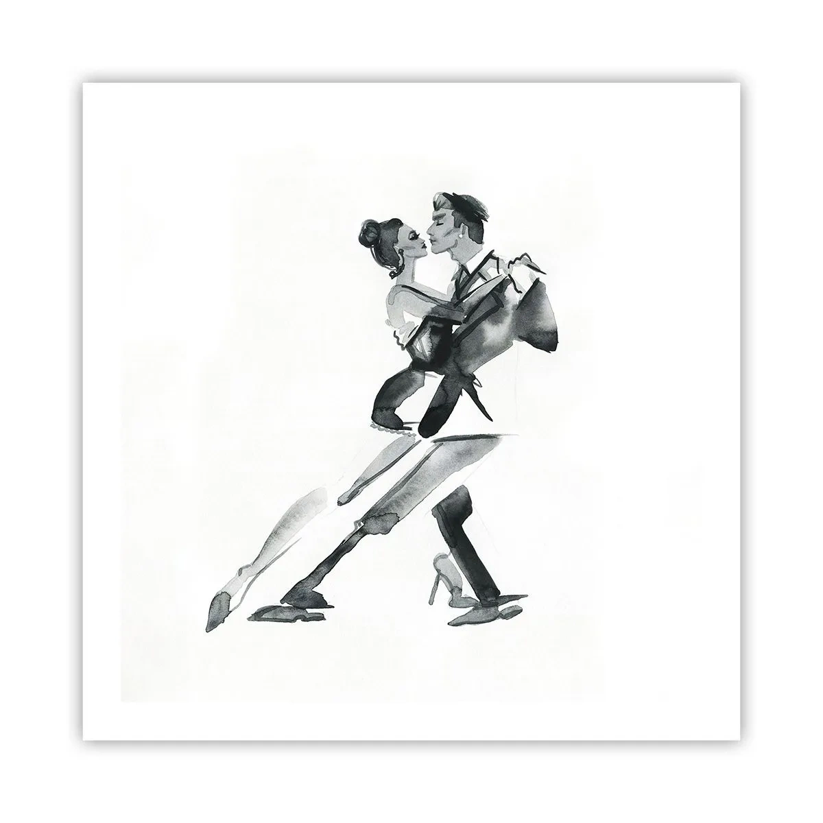 Affiche - Poster - En un battement - 60x60 cm