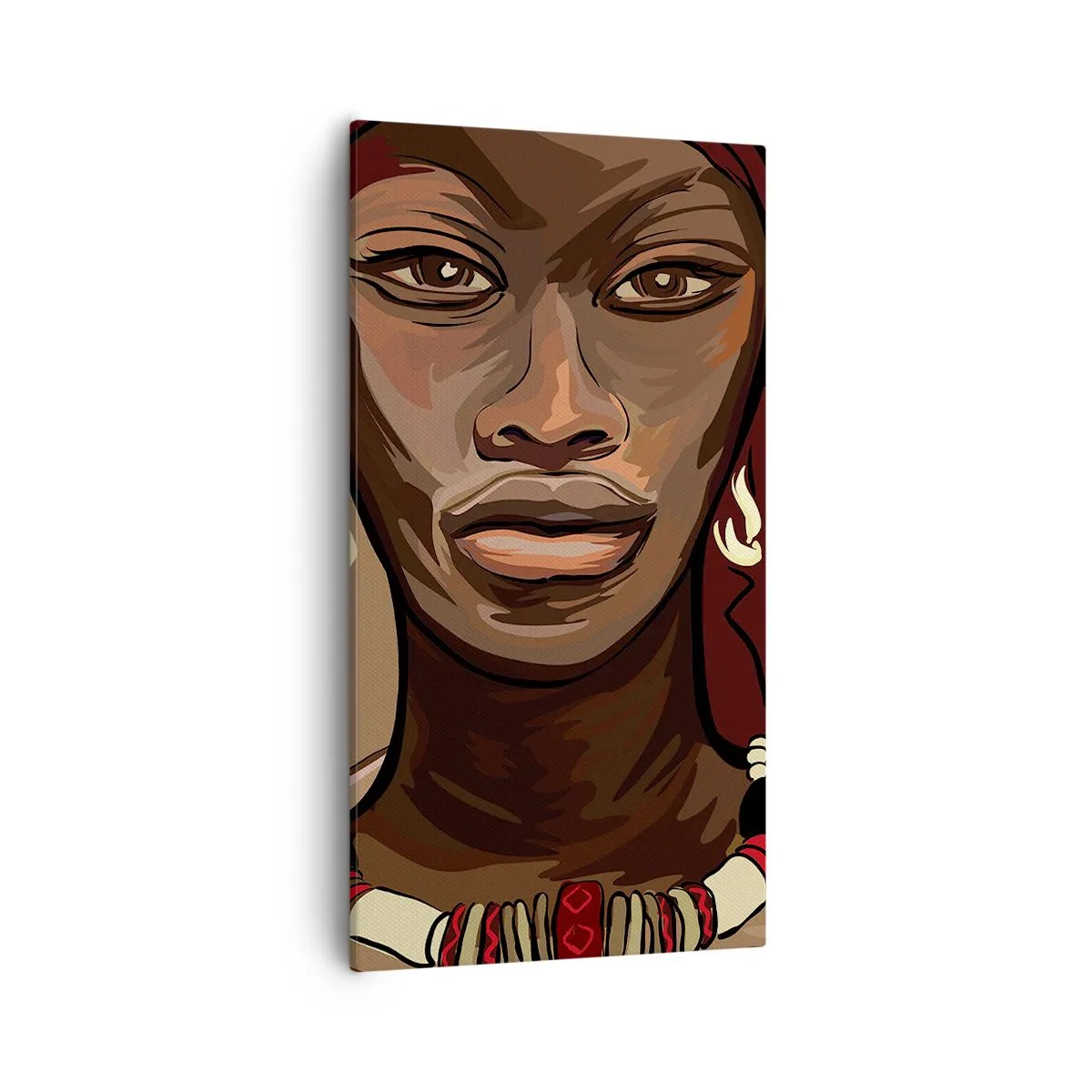 Impression sur toile - Image sur toile - Vénus d'ébène - 55x100 cm