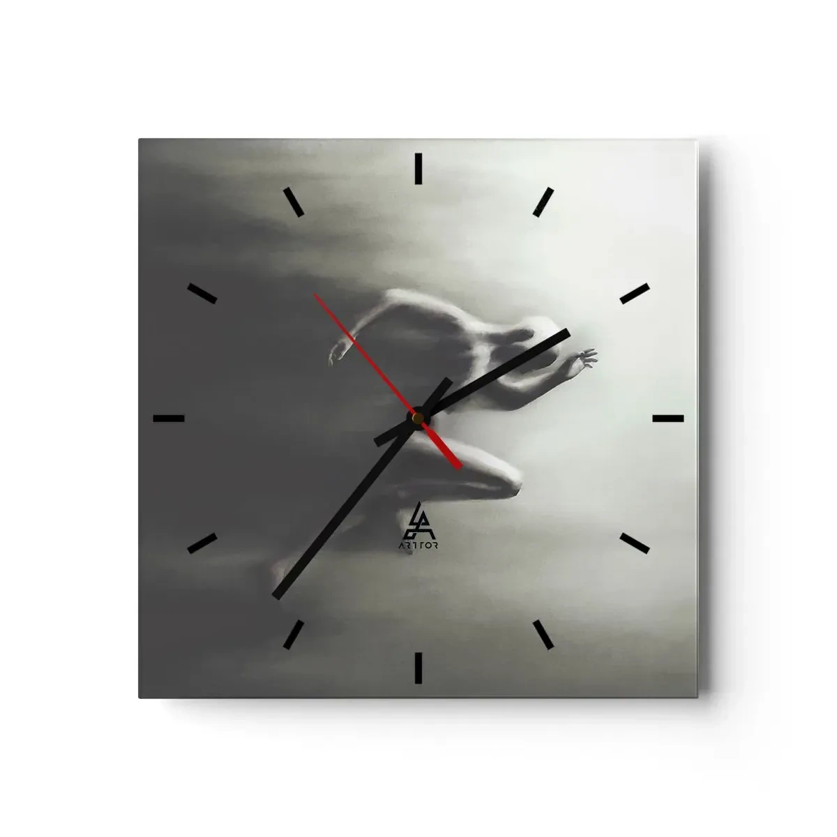 Horloge murale - Pendule murale - Inarrêtable - 40x40 cm