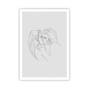 Affiche - Poster - La même ligne - 70x100 cm