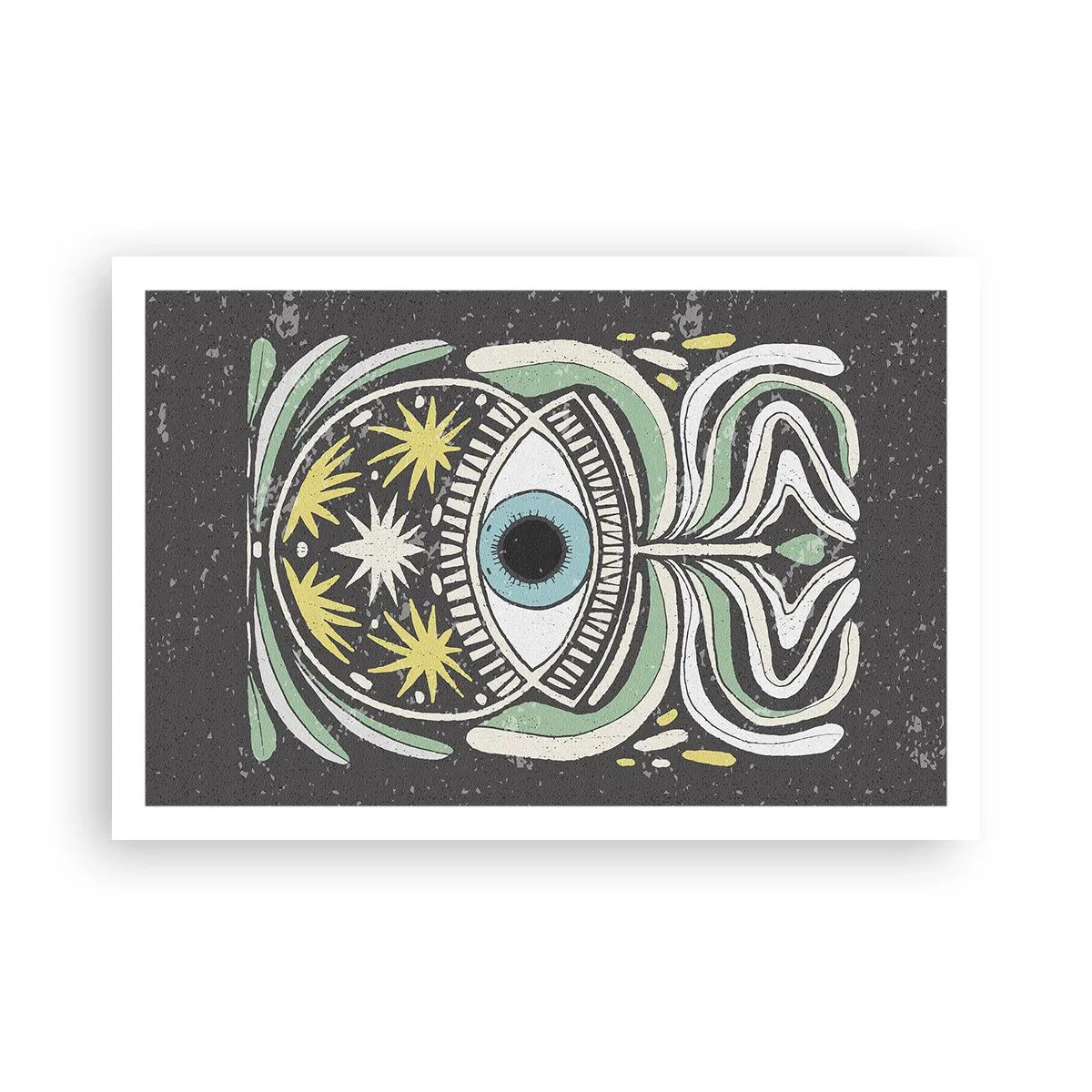 Affiche - Poster - Rituels tribaux - 91x61 cm