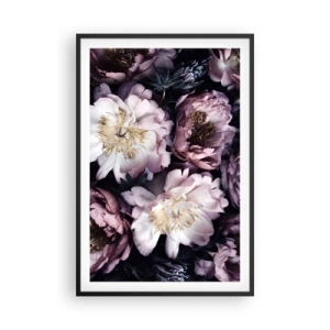 Affiche dans un cadre noir - Poster - Bouquet à l'ancienne - 61x91 cm