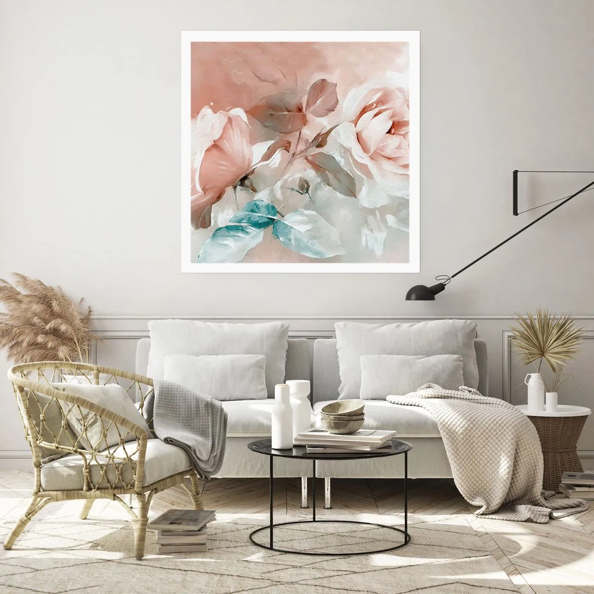 Affiche - Poster - L'esprit du romantisme - 50x50 cm