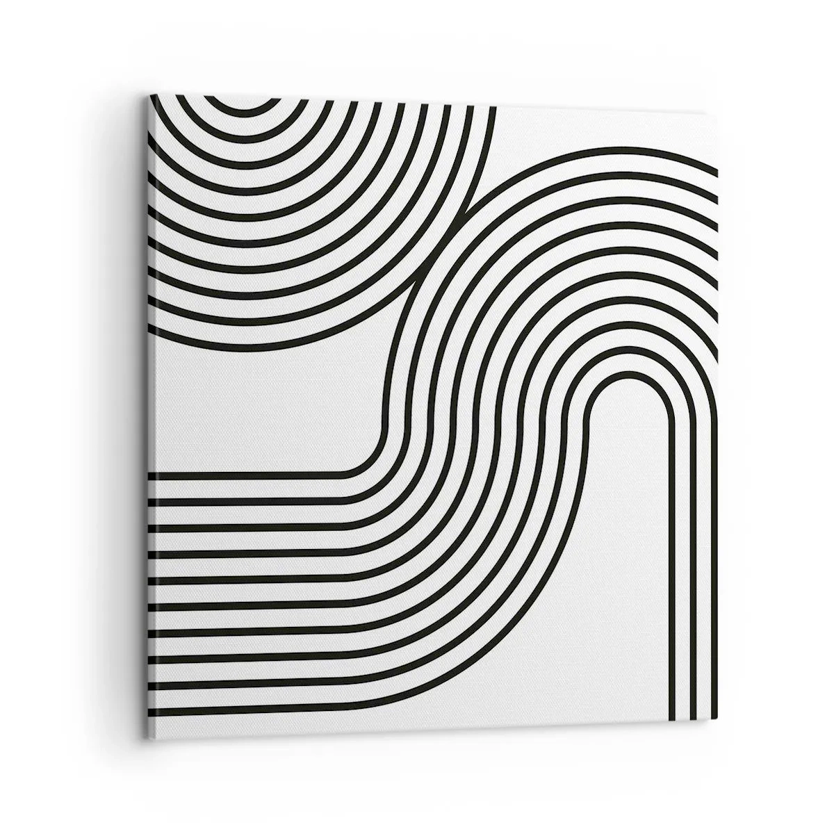 Impression sur toile - Image sur toile - En plein virage - 60x60 cm