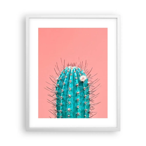 Affiche dans un cadre blanc - Poster - Juste regarde - 40x50 cm