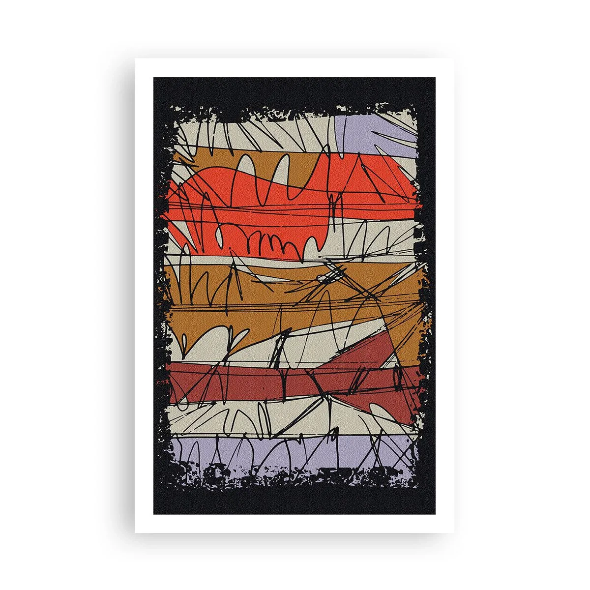 Affiche - Poster - Composition spontanée - 61x91 cm