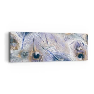 Impression sur toile - Image sur toile - Composition de paon - 90x30 cm