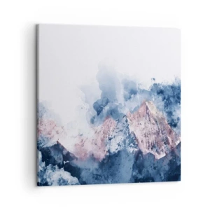 Impression sur toile - Image sur toile - Ce sont des sommets ! - 50x50 cm