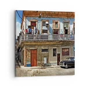 Impression sur toile - Image sur toile - Climat hawaïen - 70x70 cm