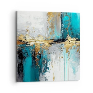 Impression sur toile - Image sur toile - Tout coule - 70x70 cm