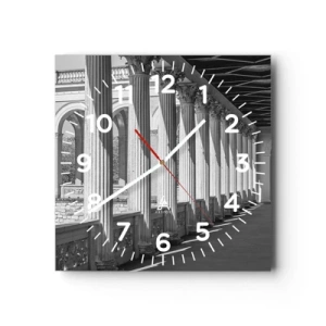 Horloge murale - Pendule murale - Arcade ensoleillée - 40x40 cm
