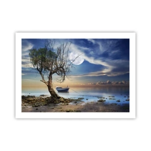 Affiche - Poster - Est-ce la fin ou le début ? - 70x50 cm