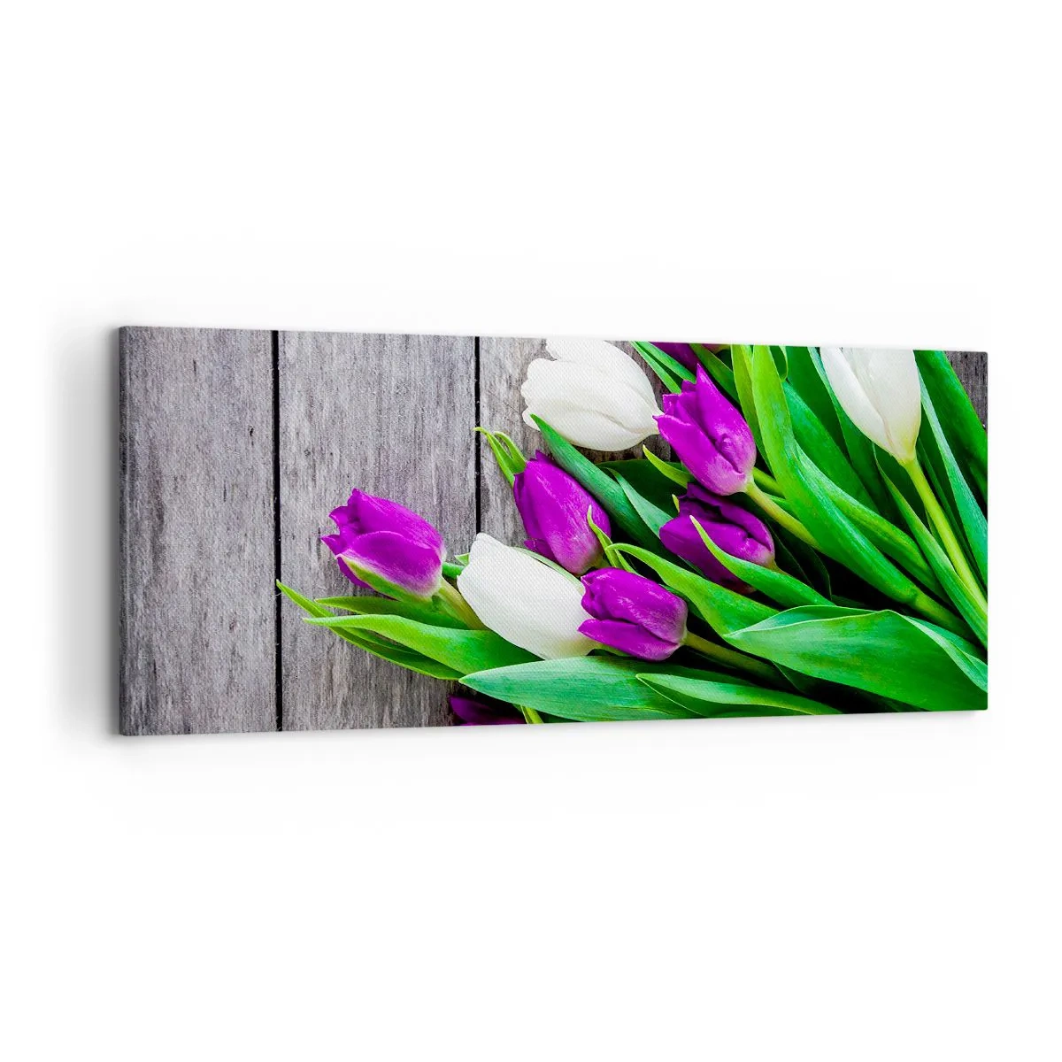Impression sur toile - Image sur toile - Le jour des vacances de printemps - 100x40 cm