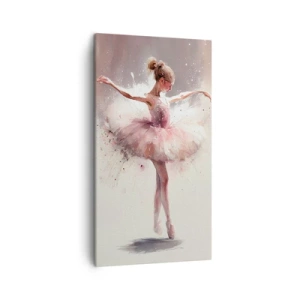 Impression sur toile - Image sur toile - Comme un jeune oiseau - 45x80 cm