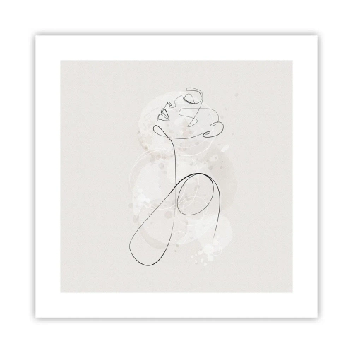 Affiche - Poster - Spirale de beauté - 40x40 cm