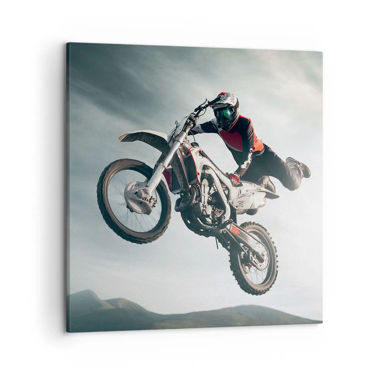 Impression sur toile - Image sur toile - Il n'y a pas de plaisir sans risque - 50x50 cm