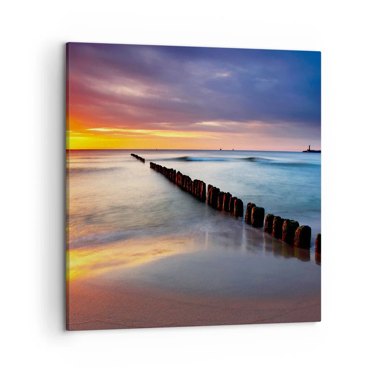 Impression sur toile - Image sur toile - Ecoute le silence - 50x50 cm
