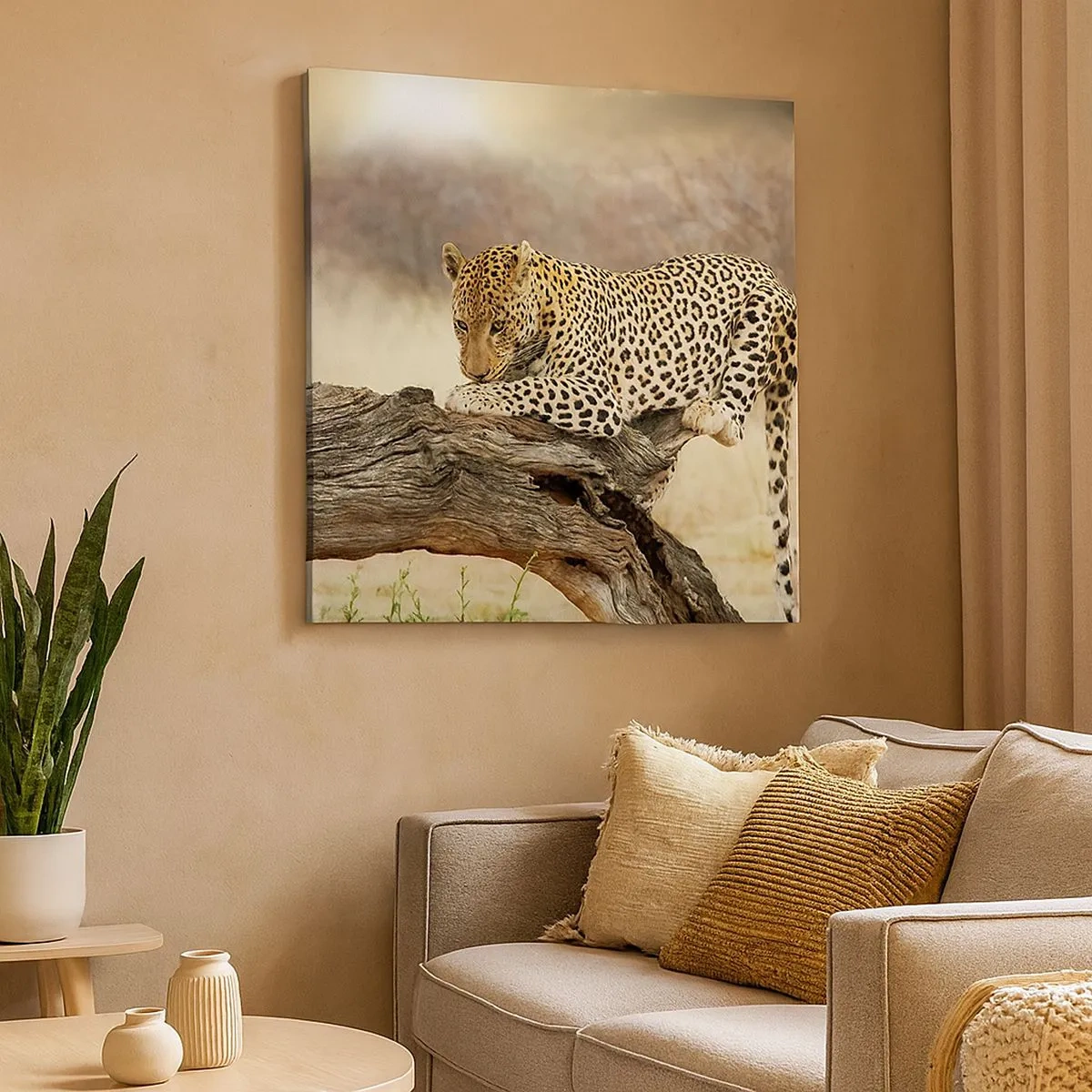 Impression sur toile - Image sur toile - Je suis ma propre route - 30x30 cm