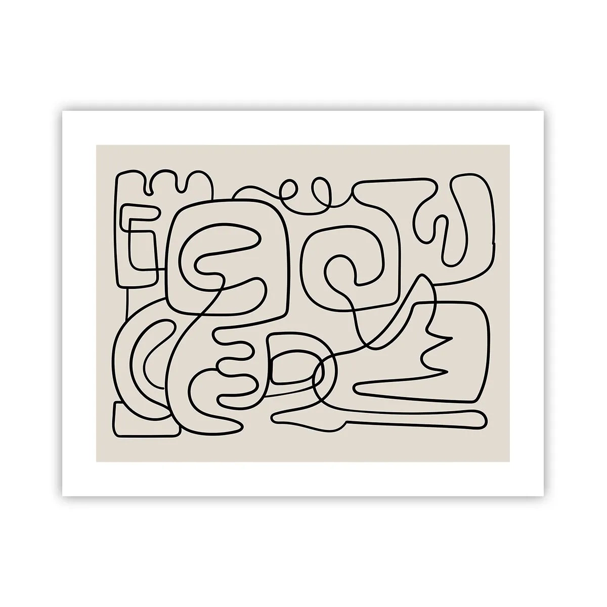 Affiche - Poster - Suivez les indices - 50x40 cm