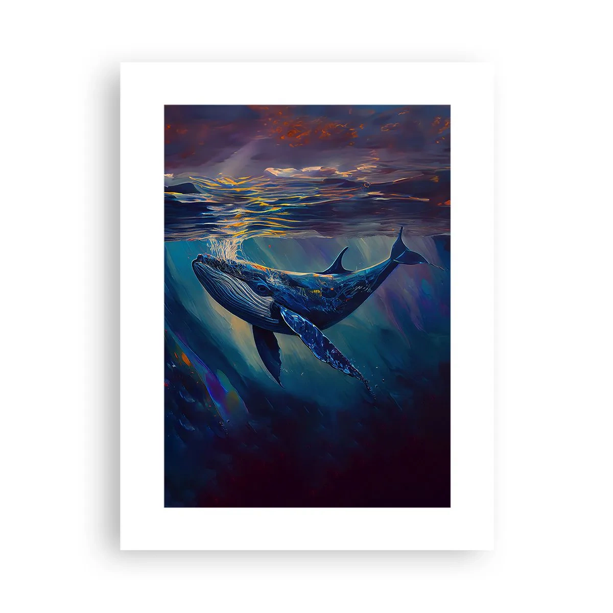 Affiche - Poster - Bienvenue dans mon monde - 30x40 cm