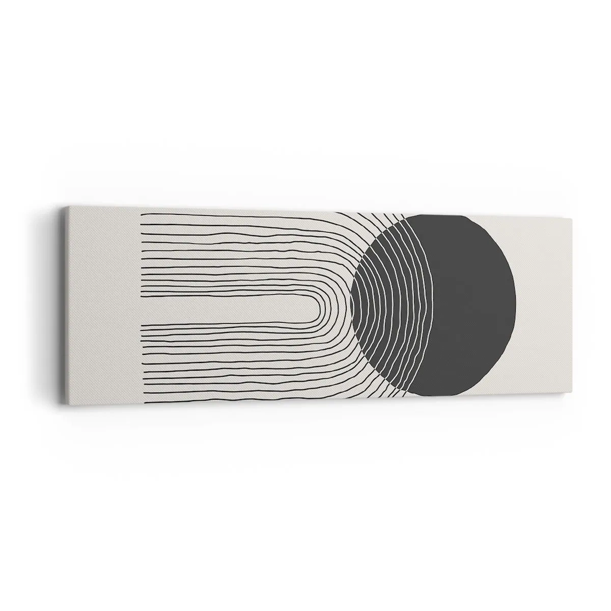 Impression sur toile - Image sur toile - Tremblement et confiance - 90x30 cm