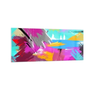 Impression sur verre - Image sur verre - Maz, maz, maz encore une fois - 100x40 cm