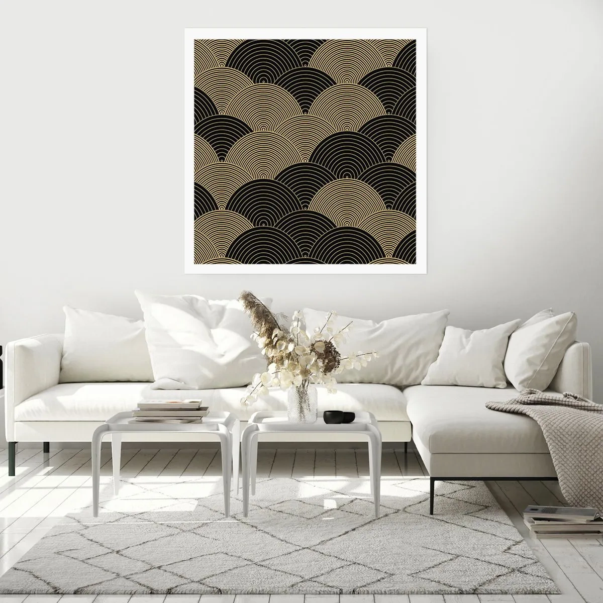 Affiche - Poster - Unité dans la multiplicité - 30x30 cm