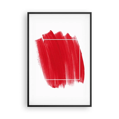 Affiche dans un cadre noir - Poster - En dehors du cadre - 61x91 cm