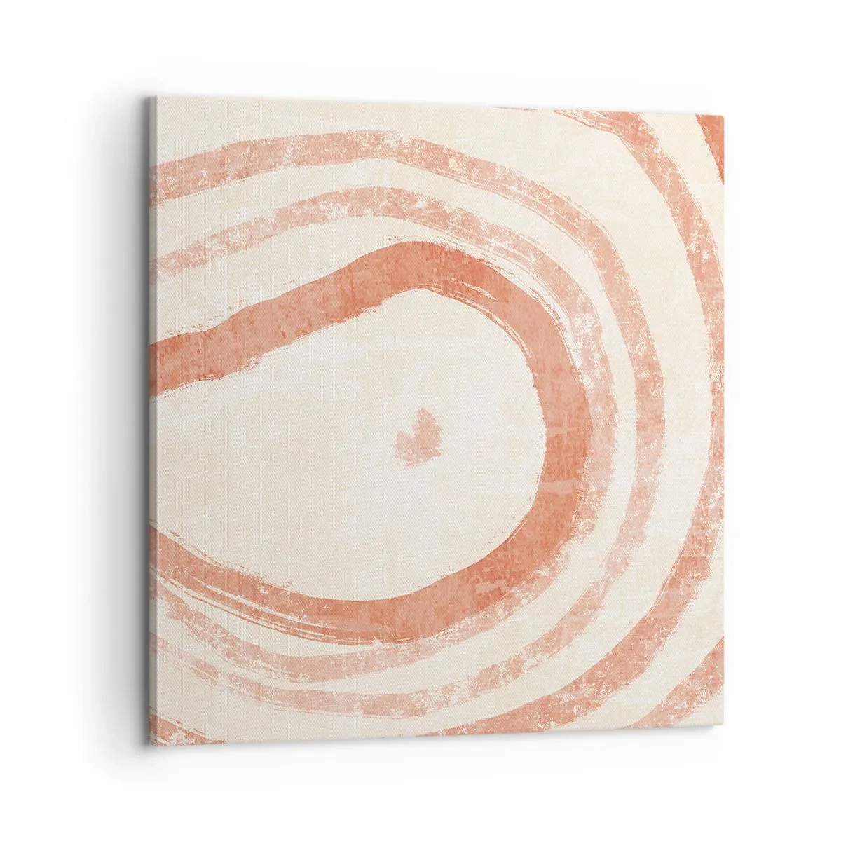 Impression sur toile - Image sur toile - Cercles de corail – composition - 60x60 cm