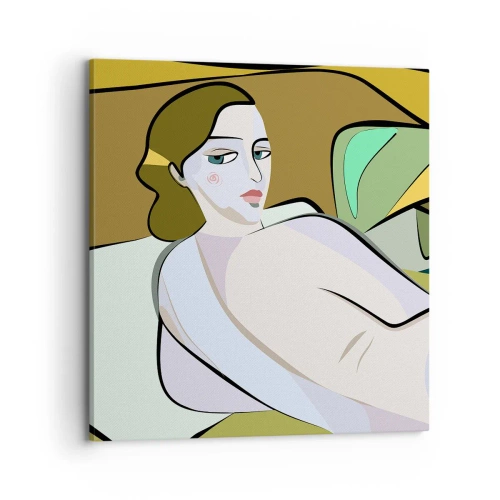 Impression sur toile - Image sur toile - Portrait intime - 70x70 cm