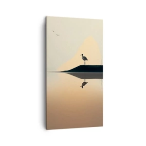 Impression sur toile - Image sur toile - Le seigneur du lac - 45x80 cm