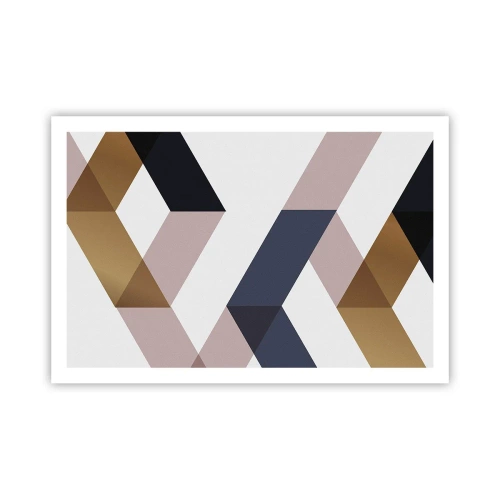 Affiche - Poster - Plats et angles - 91x61 cm