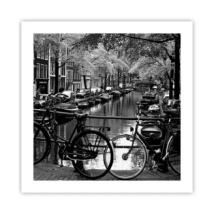 Affiche - Poster - Une vue très hollandaise - 50x50 cm
