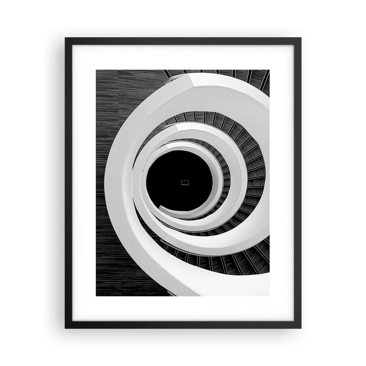 Affiche dans un cadre noir - Poster - Les choses concrêtes - 40x50 cm