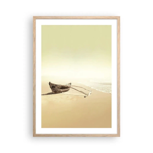 Affiche dans un chêne clair - Poster - Mémoire des mers du sud - 50x70 cm