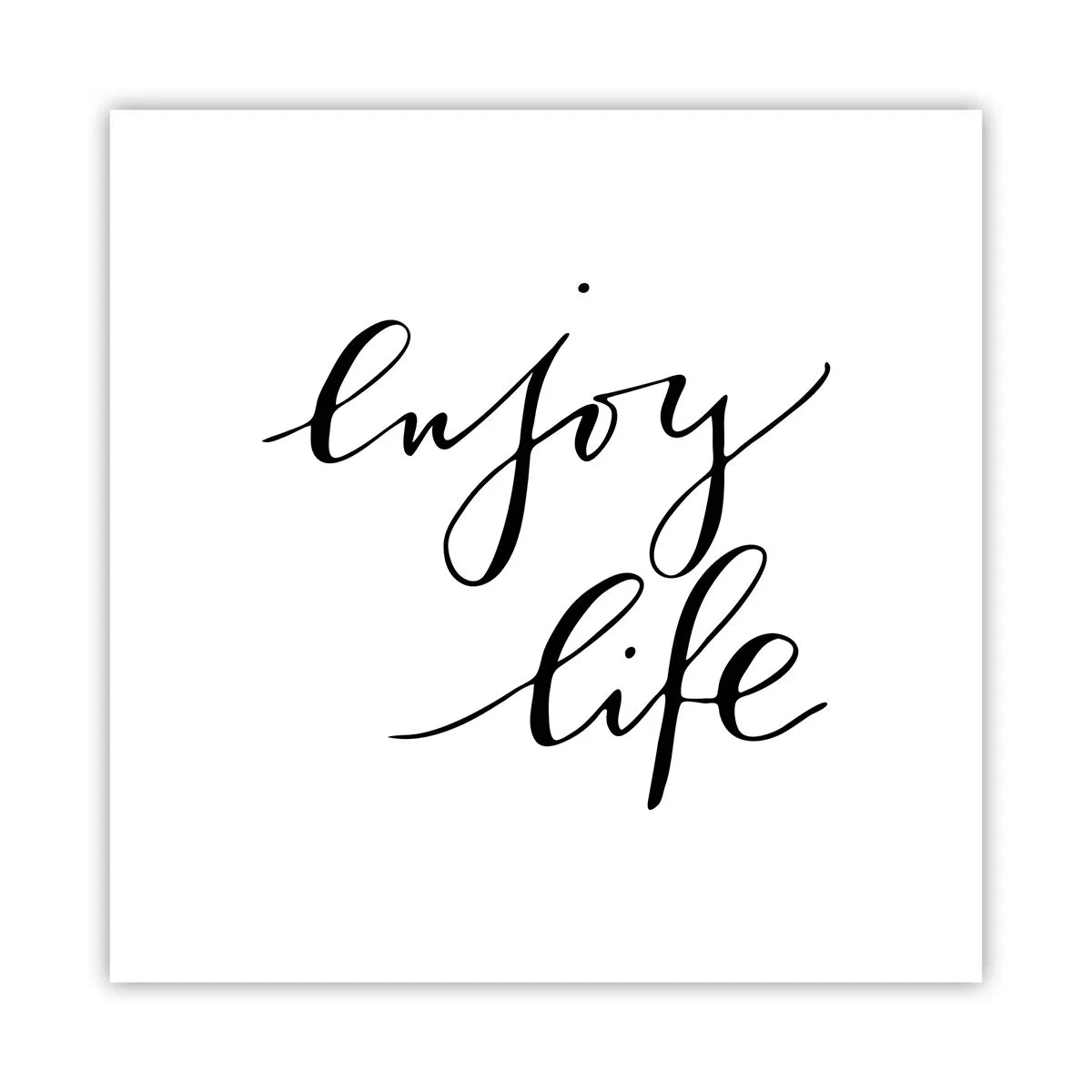 Affiche - Poster - Rien à ajouter.... - 40x40 cm