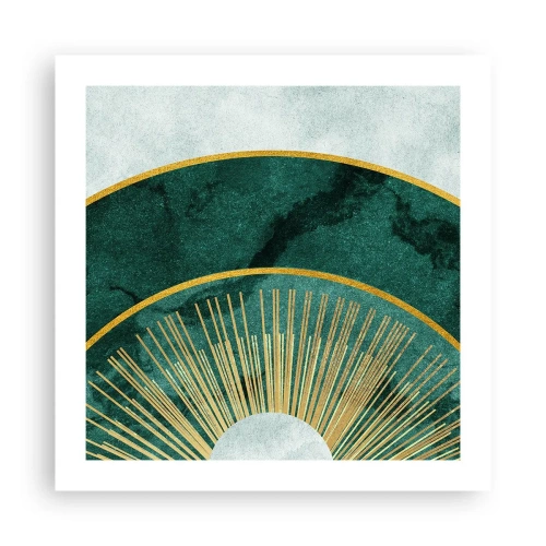 Affiche - Poster - Un autre système solaire - 50x50 cm