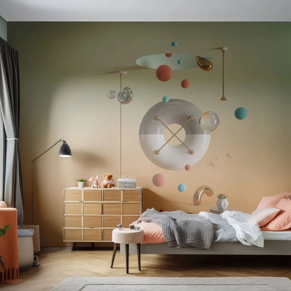 Papier Peint Photo Standard Eco - Tout peut arriver - Abstraction, Surréalisme, 3D - 150x105 cm