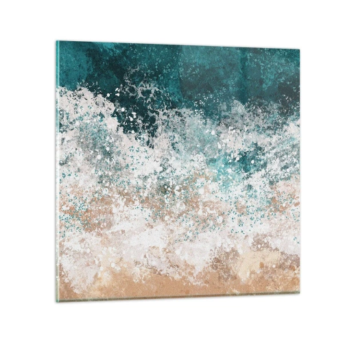 Impression sur verre - Image sur verre - Histoires de la mer - 50x50 cm