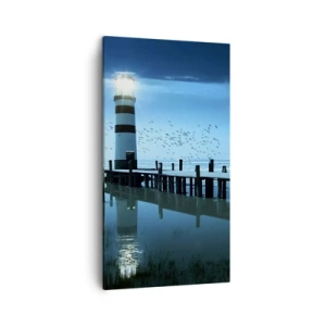 Impression sur toile - Image sur toile - Et tu n'as pas peur du noir - 45x80 cm