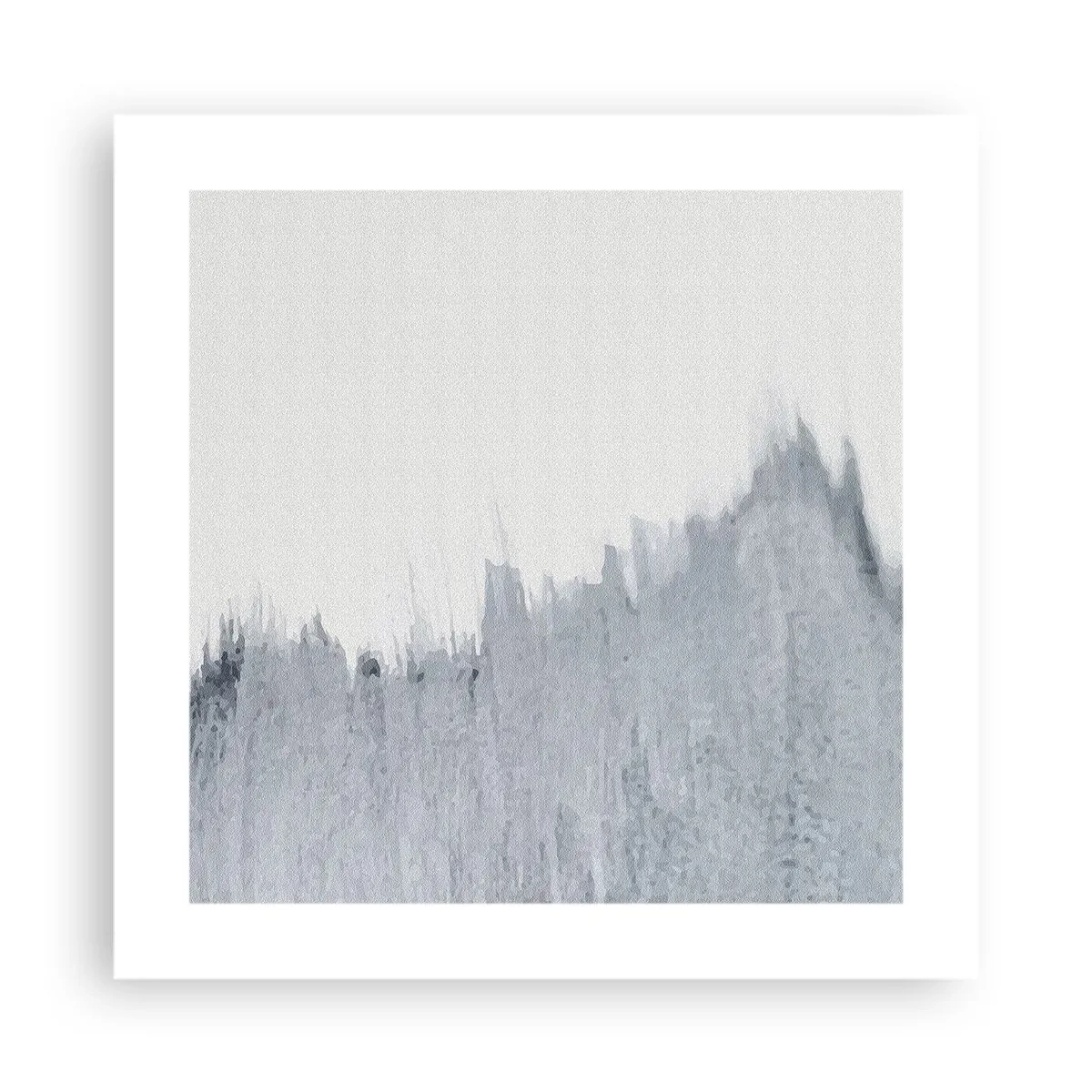 Affiche - Poster - Une esquisse mystérieuse - 40x40 cm