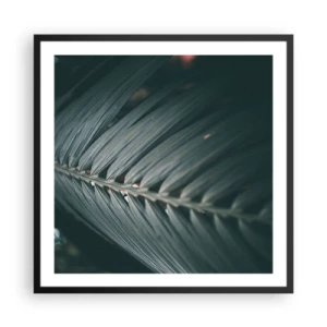 Affiche dans un cadre noir - Poster - Précision de la nature - 60x60 cm