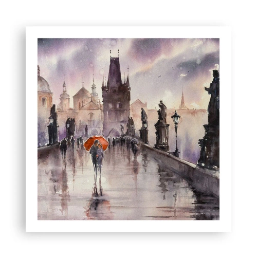 Affiche - Poster - Les gens ne changent pas - 60x60 cm