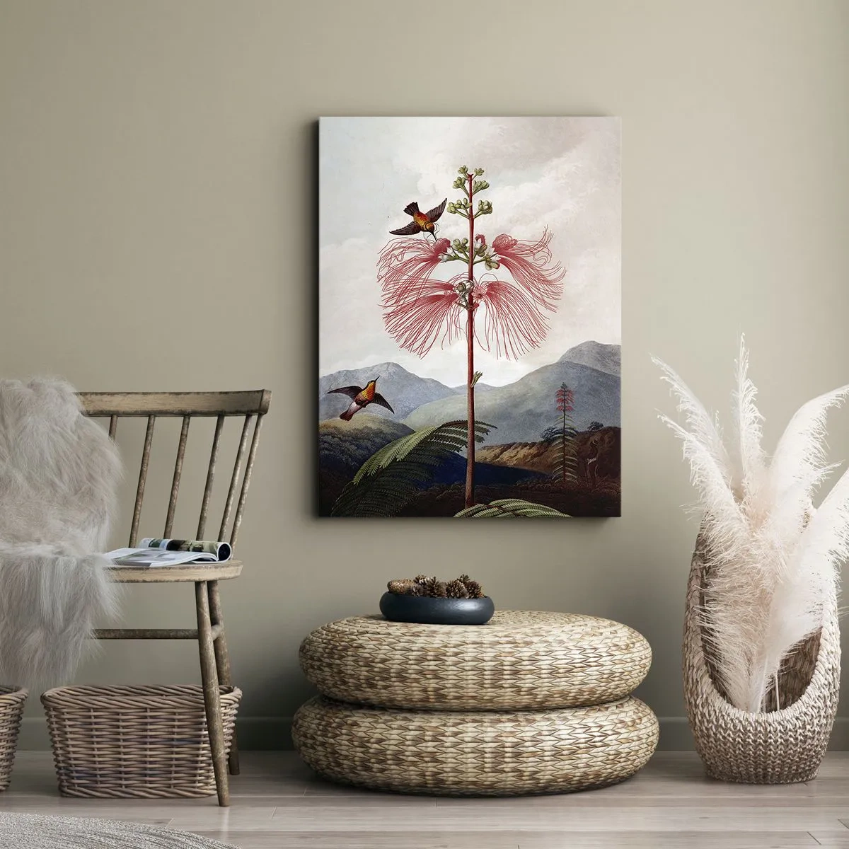 Impression sur toile - Image sur toile - Dans un paradis tropical - 65x120 cm