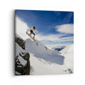 Impression sur toile - Image sur toile - Liberté sans limite - 40x40 cm